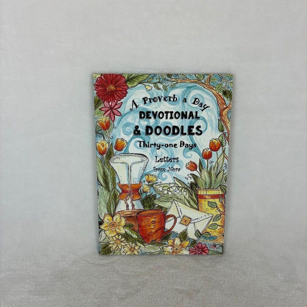 Proverb Devotional Doodle Journal - 31 Days - Thinking Tree Christian Coloring